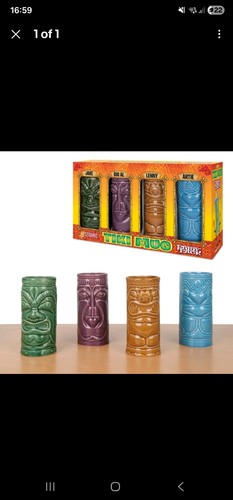 Ceramic beach tiki - ceramic,
