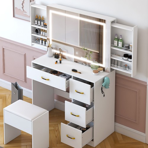 Drawers 2side push pull rack - 4,