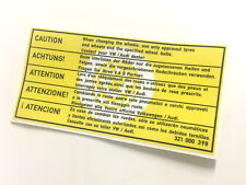 MK1 Golf GTI MK1 Scirocco MK2 Golf Jetta Wheel Bolt Sticker 321000398