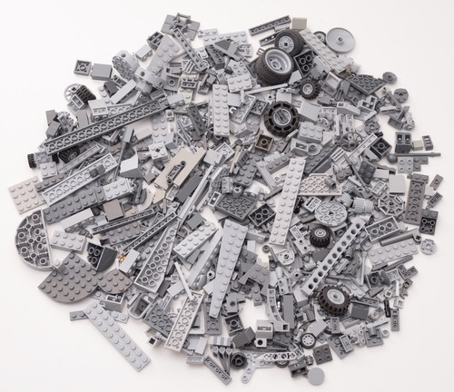 Lego half kilo grey - a,