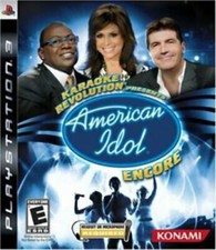 Karaoke Revolution American Idol Encore Mic Required PS3 Used