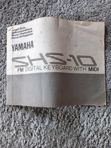 Yamaha shs keytar midi - shs-10,