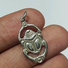 Handmade 925 Silver Scarab