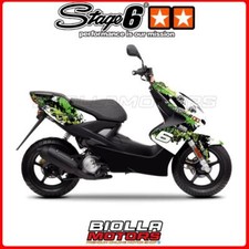 S6-056601/GR GRAPHICS STAGE6 GREEN / BLACK YAMAHA AEROX 50CC LC CAT (AFTER '03)