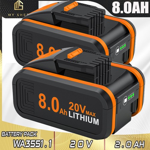0ah for worx 20v ion - for, li-ion