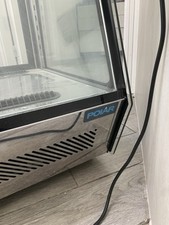 Polar G-Series Energy Efficient Countertop Food Display Fridge Black 160Ltr