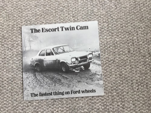 Ford escort twin cam - escort,