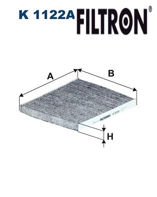 Interior air filter 1122a - k,