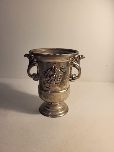 Vintage silverplate tudor rose - vintage,