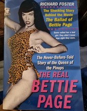 The Real Bettie Page - FIRST EDITION OOP - Richard Foster