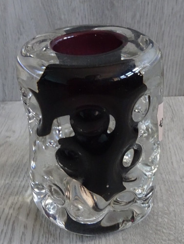 Liskeard glass vase jim dyer - liskeard,
