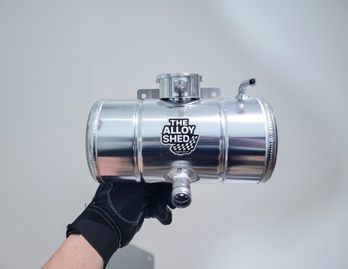 Aluminium coolant header tank - coolant,