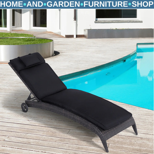 Garden sun lounger cushion - lounger,