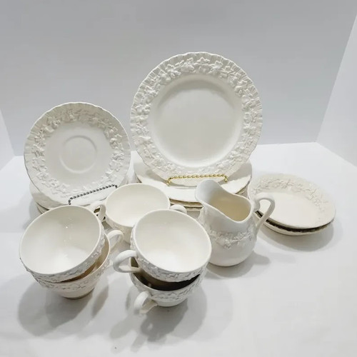 Wedgwood embossed queensware - embossed,