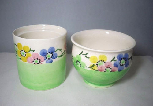 Vintage scottish pottery bough - scottish,