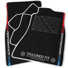 To Fit BMW 5 Series F10/F11 2013-2016 Black Performance Car Mats