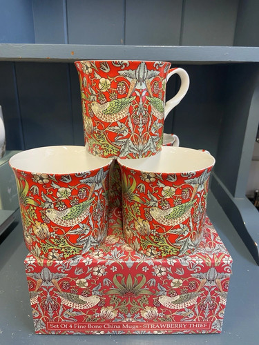 Bone china mugs set - china, of