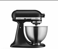 KitchenAid 5K45SSBOB Classic Stand Mixer Planetary Mixer Matt Black 