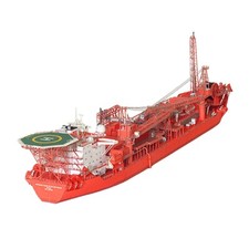 1/400 Production Tanker DIY 3D Paper Model Ship Kit