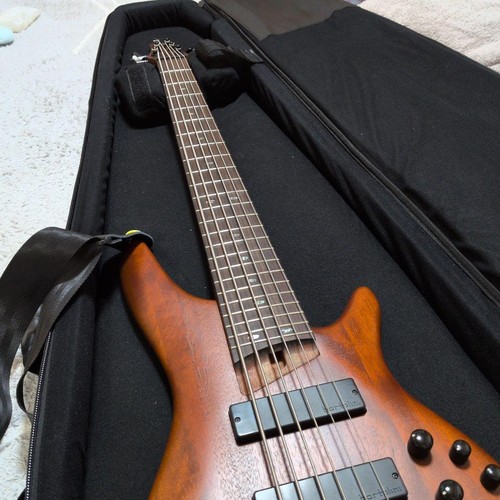 Ibanez sr506e with semi hard - with, semi-hard