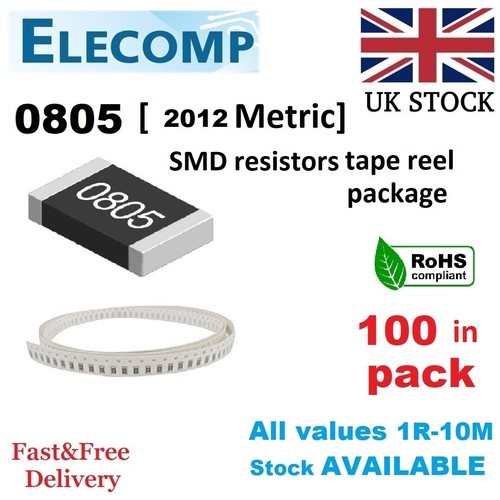 0805 smd resistors - 0805,