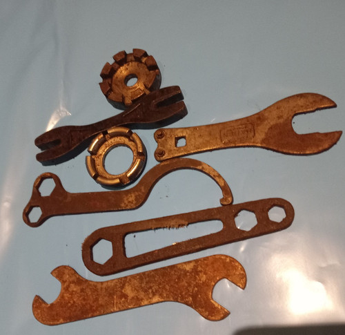 Vintage bicycle spanner job - vintage,