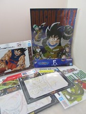 Dragon Ball Z Poster + Cel Art Sheet Lot of 7 Akira Toriyama Goku Reproduciton