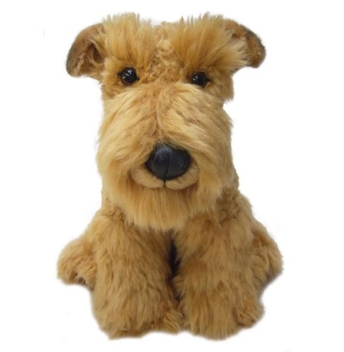 Airedale terrier dog plush - terrier,