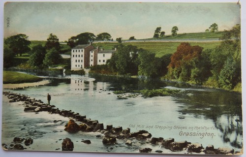 Vintage postcard old mill - postcard,