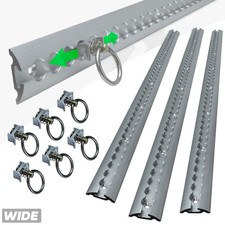 3x rear load cargo track rails