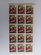 100+ 1st class Xmas stamps, opaque with gum' unfranked/not cancelled,