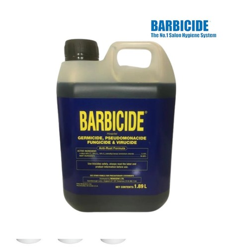 Barbicide disinfectant - barbicide,