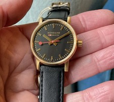 Mondaine EVO2 30mm Gold Plated