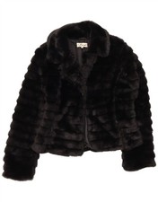 LUCID Womens Faux Fur Jacket