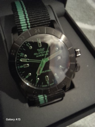 Mens glycine airman worldtimer - mens,
