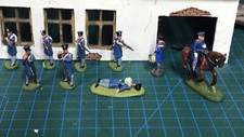 DEL PRADO. Relive Waterloo Bul 9 Figs Complete as in the Diorama booklet
