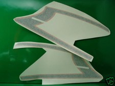 Cx 500 Black Stickers Tank