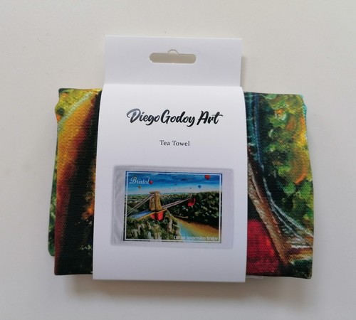 Bristol themed tea - towel,