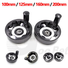 CNC Lathe Machine Hand Wheel Hand Crank with Foldable Handle 100/125/160/200mm