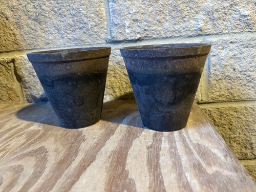 Vintage bakelite rhs plant pot - bakelite,