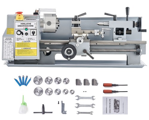 Mini lathe 7x14 550w motor - mini, dc
