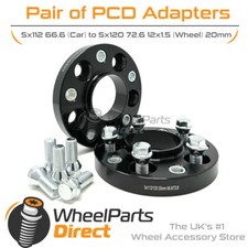 Adapters 5x112 66.6 to 5x120