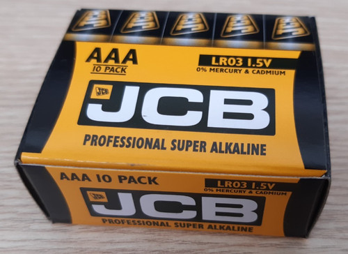 Jcb aaa batteries - jcb,