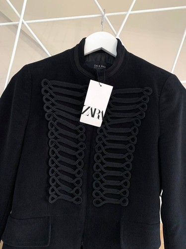 A430 zara moleskin frock black - moleskin,