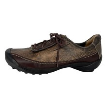 Wolky Brown Leather Metallic