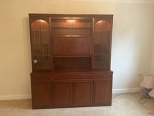 Mahogany Finish Dresser Wall