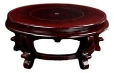 Wooden Fishbowl Display Vase Pot Planter Stand Plant Pot Display Stand (14.00)