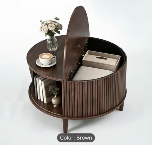 Tier round coffee - round,