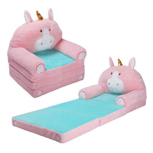 Unicorn kids sofa bed 1 - bed, in