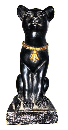 Vintage black cat - vintage, familiar